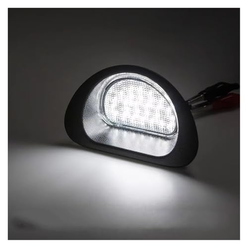 Luz placa matrícula lámpara LED coche Citroen C1 bombilla blanca trasera 2006 2007 4