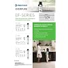 Pentair Everpure EF-1500 Quick-Change Filter Cartridge, EV985850, NSF Certified to Reduce Lead, for Use in Everpure EF-1500 Full Flow Drinking Water System, 1,500 Gallon Capacity, 0.5 Micron