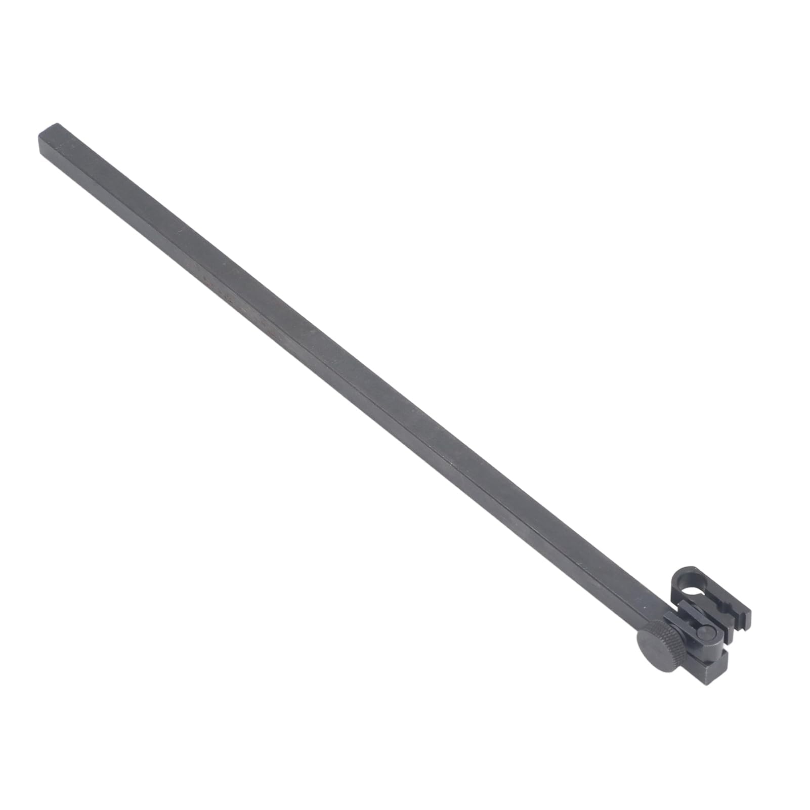 Soporte rectangular para indicador de prueba de esfera, barra de extensión de aleación de aluminio, medición precisa, 300 mm de longitud, abrazadera indicadora de prueba de dial para varios entornos