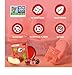 Bob Snail Healthy Snacks Family Pack - Gelatine free & Vegan Friendly Fruit Jelly, Candy box Fruit Snacks, All Natural Healthy Snacks for kids, No Added Sugar sour Candy 50 pcs Pack / 450 gram (Apple-Cherry)