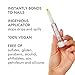 Beauty Secrets Drip & Clog Proof Nail Glue, 6 Pack