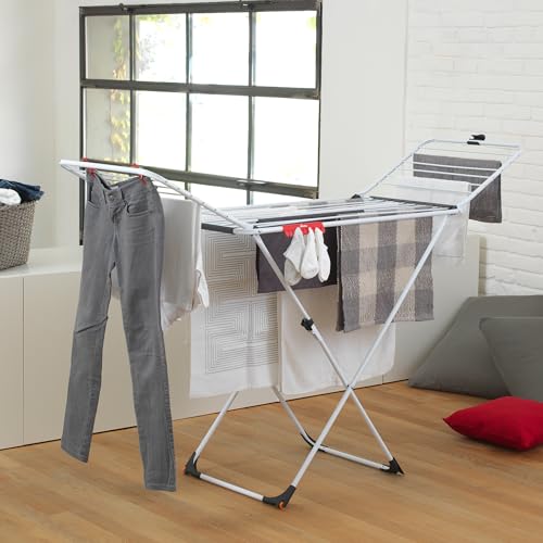 Vileda Extra X-Legs Clothes Airer, Indoor Drying Rack, 20 Metre Drying Space,...