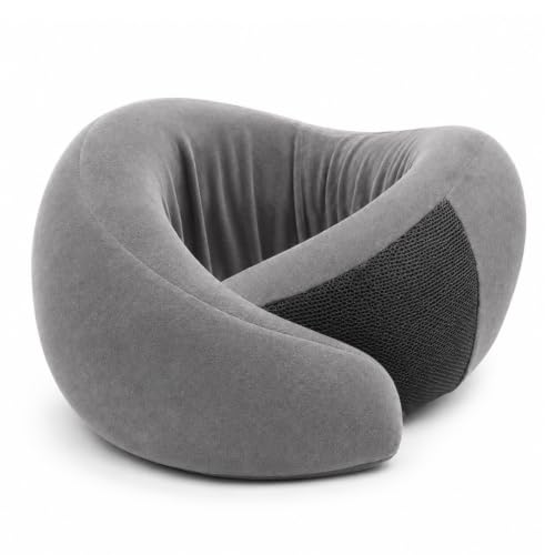 Image of 360 Memory Foam Travel Neck Pillow, Adjustable Velcro