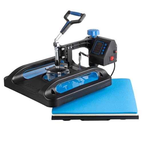 Leomru TEW756 Heat Press Machine, 8 In 1 Heat Press, 12X15 Inch Sublimation T Shirt Pressing Machine, 360-Degree Swing Away Heat Transfer Machine Multifunction Combo thumb #6