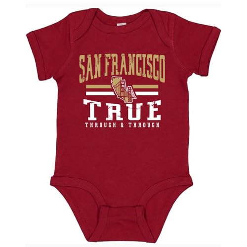 Image of Team Vintage Style Kid's Bodysuit for Football Fans