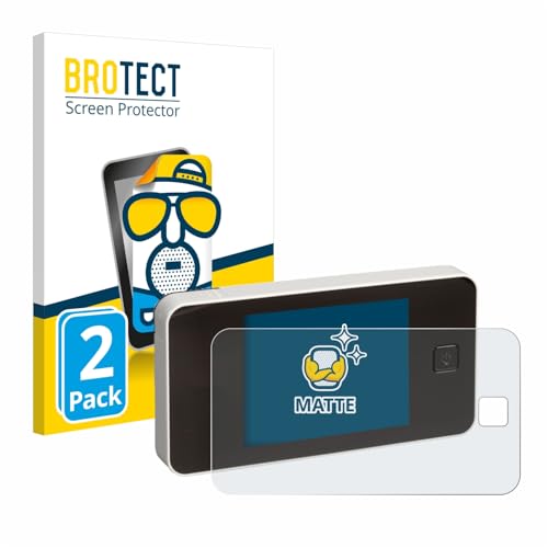 brotect Screen Protector Anti-Glare Compatible with Burg Wächter eGuard DG 8100 (2 Pack) Screen Protector Matte, Anti-Fingerprint Protection Film
