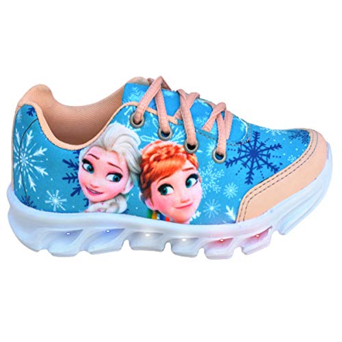 Tênis Feminino Infantil Led Luzinha Frozen Promoção (24)