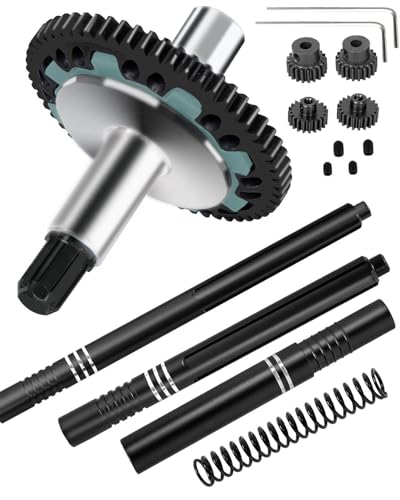 Axe de pantoufle 57T et pignons pour reparer la transmission Arrma 3S