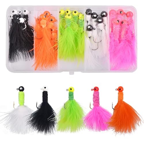 Crappie Fishing Jigs Heads Kit