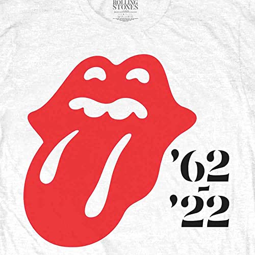 The Rolling Stones T Shirt Sixty 1962-2022 Nouveau Officiel Homme Blanc Size S - Les Beatles, Paul McCartney, John Lennon, RIngo Starr, George Harrison The Rolling Stones T Shirt Sixty 1962-2022 Nouveau Officiel Homme Blanc Size S – Image 4