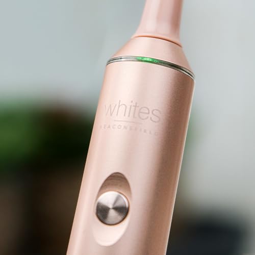Whites Beaconsfield Sonic Elektrische Zahnbürste Rose Gold Limited Edition: fortschrittliche Zahnaufhellung mit 5 Putzmodi, 37.000 Vibrationen, lange Akkulaufzeit, Premium-Borsten, USB-Aufladung – Bild 8