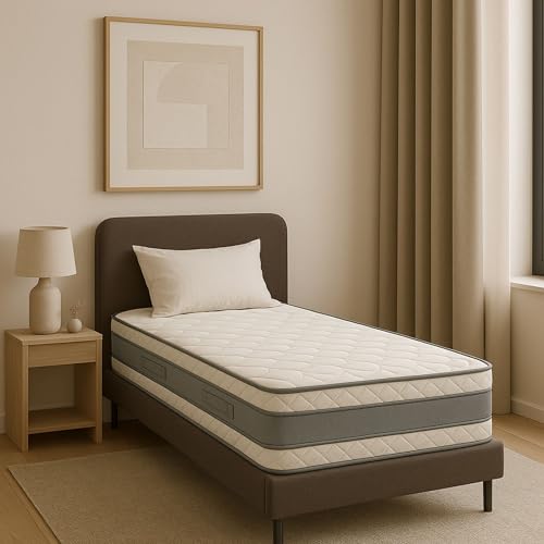 Aerotec Matelas 70x190 Hauteur 21 CM Soutien Ferme - Deluxe Memory