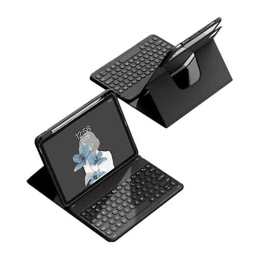 360°] 2025 iPad 11/iPad 11 L[{[hP[X }OlbgJo[ cu O\ Cz  iPad 10 10 2022 P[X J[L[{[ht y[ obNJo[ CX Blueto