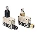 Omron D4E-1E20N Small Slim Sealed Limit Switch, General Purpose, Sealed Crossroller Plunger, Screw Terminals, 5A at 125VAC Rated Current