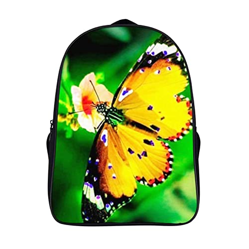 Sac d'école cool 3D multicolore pour enfants grand cartable de voyage scolaire unisexe