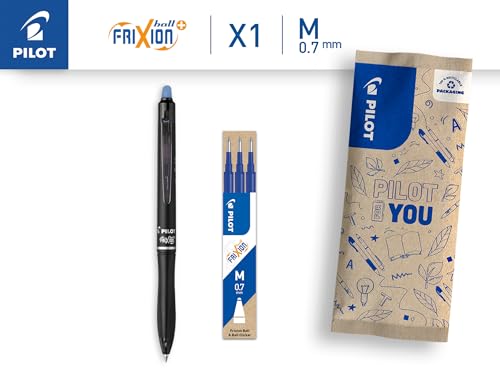 PILOT FriXion Ball 07 Plus Set - Bolígrafo Roller Gel Azul 0.7 mm miniatura 2