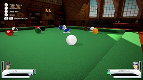 3D Billiards Pool & Snooker Remastered PS5 jeu de simulation de billard - 4
