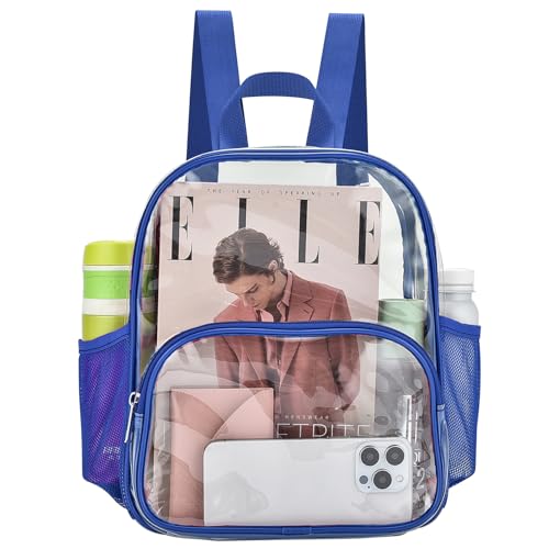Image of Busiuw Royal Clear Backpack 12x12x6, Modern Women's Concert Sport Fashion Work Travel Backpack