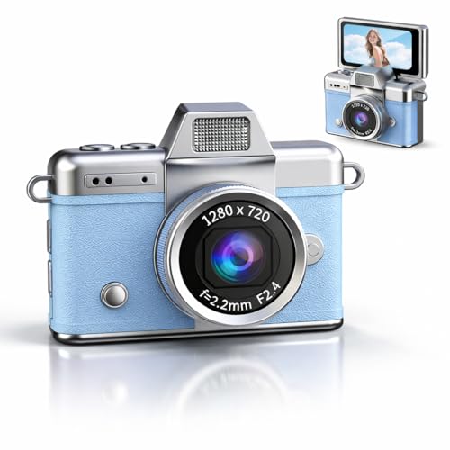 ���^�J���� LK-027 �~�j�J���� 180°��]�����Y ���B��Ή� HD720P 1280×720 ����B�e �ʐ^�B�e 64GB SD�J�[�h�t�� �ő��35000���ۑ� ��7���Ԙ^�� �R���p�N�g ���{��������t�� (�u���[)