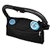 Borsa Passeggino Universale con Ganci – Organizer per Carrozzina in Tessuto Oxford Impermeabile – Multitasche con Scomparto per Biberon – Nero immagine