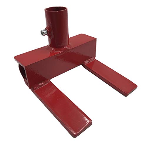 Pallet Buster, Deck Wrecker, Pallet Disassembly Tool, Deck Board Tool, Industrial Breaker for Removing or Tearing Down Woods of Pallet Projects & Deck Disassembly, Chili Red
