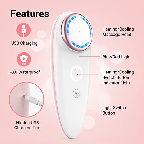 MelodySusie 4-in-1 Hot and Cold Facial Massager #TOP22