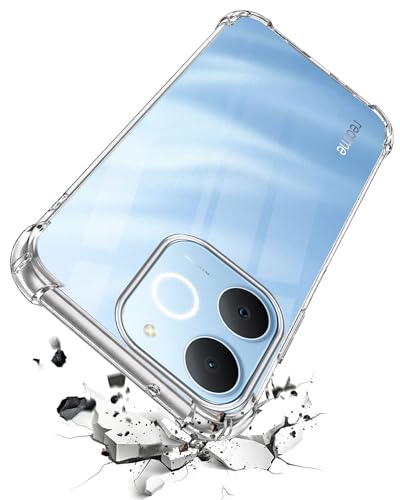 Image of Jkobi Shockproof Crystal-Clear Back Cover for Realme C71 (Anti Yellow Case | Drop & Camera Protection | Hard Polycarbonate)