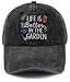 MANMESH HATT Gardening Gifts for Women, Funny Garden Hat, Garden Baseball Cap, Retired Mothers Day Christmas Birthday Gifts for Gardener Mom Mama Grandma Gigi Papa Black