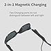 Xininyia Smart Glasses Charger,1 Pack Compatible with SmartGlasses Charging Cable Magnetic USB Cord(Only Fit Charge Point spacing 2.5mm Glasses)