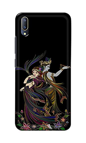 Image of Lord Radha and Krishna Hard Back Case Cover for Vivo V11 Pro / X21s Back Cover -(J5) VNS2223