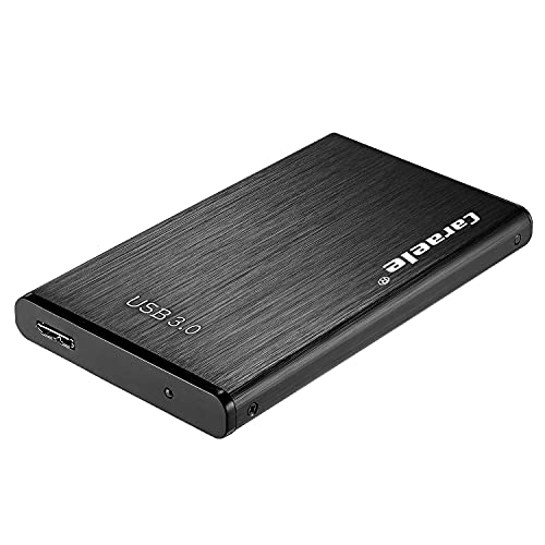 PANGQIE Portable SATA External Hard Drive HDD 2TB 1TB 500GB USB3.0 Ulra-Fast File Transfers for Windows, Mac and Linux (2TB, Black)