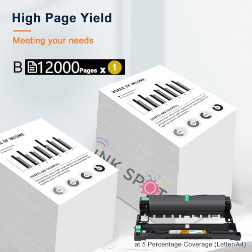 Image of DR2365 Drum Unit for Brother Hl-L2300 /L2305 /L2320 /L221D /L2340 /L2360 /Dcp-L2541Dw /L2520 /L2540 /Mfc-L2700 /L2740 /L2701Dw (DR-2365 1PIC) Black