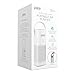 Pure Enrichment PureZone Mini Portable Air Purifier - Cordless True HEPA Filter Cleans Air & Eliminates 99.97% of Dust, Odors, & Allergens Close to You - Cars, School, & Office (White)