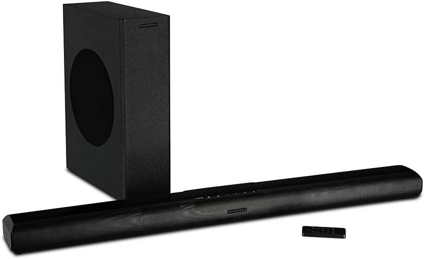 WharfedaleVista 200s Soundbar with Subwoofer in Black