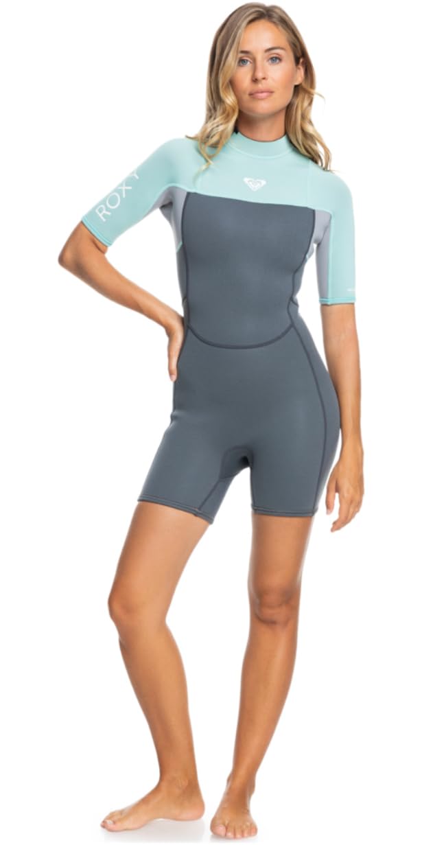 Roxy 2/2 Prologue Women BZ SS SP FL Damskie mokre kombinezony dla kobiet, Ice Green, M