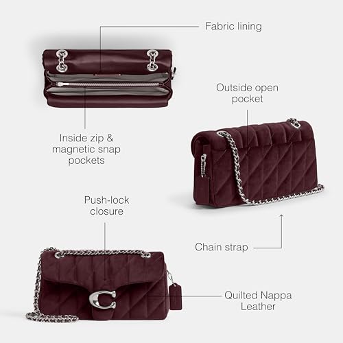 Image of Coach Women's Quilted Tabby Shoulder Bag 26 | Quilted