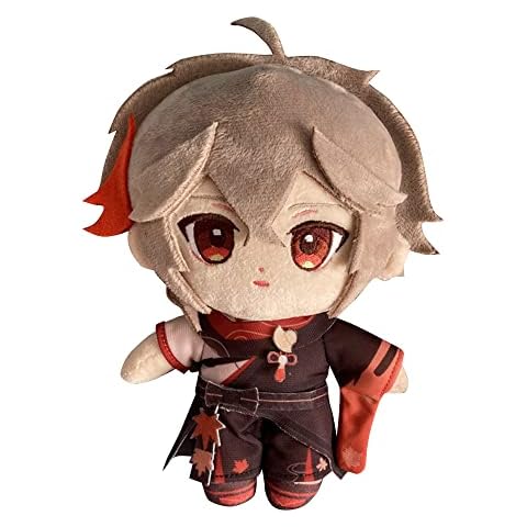 Anjinguang Cute Kaedehara Kazuha Pillow Soft Stuffed Dolls Cushion Small Plush Pillow Game Character Design Figure Pillow Exquisite Birthday Present(20CM) Cover