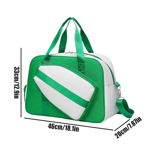 Bolsa de pickleball para mujer y hombre con compartimento para zapatillas 5
