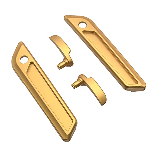 Advanblack Color Matched Saddlebag Hinge Latch Covers Fit For Harley Touring Electra Road Street Glide 2014-2023 miniatura 3