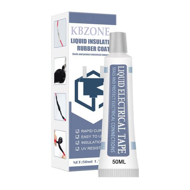 KBZONE Liquid Insulation Tape Waterproof Fast Dry Temperature Resistance 50ml (B0C37GWZ8T) Amazon Price History, Amazon Price Tracker