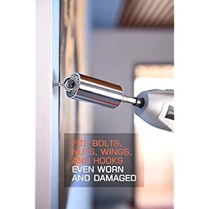 Universal Socket, Self-adjusting Socket Fits Standard 1/4'' - 3/4'' Metric 7mm-19mm, Adapter Socket for Wrench Ratchet & Power Drill, Tools Gifts for Men Him Husband Dad Father DIY Handyman Women Universal Socket Self adjusting Socket Fits Standard 14 34 Metric 7mm 19mm Adapter Socket for Wrench Ratchet Power Drill Tools Gifts for Men Him Husband Dad Father DIY Handyman Women