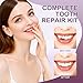 Tooth Repair kit，Teeth Repair Kit for Filling The Missing Broken Tooth and Gaps-Moldable Fake Teeth and Thermal Beads Temporary Replacement Kit-L006