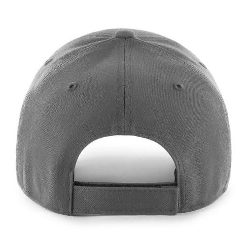 Gorra ajustable deportiva unisex para niños en carbón/blanco miniatura 2