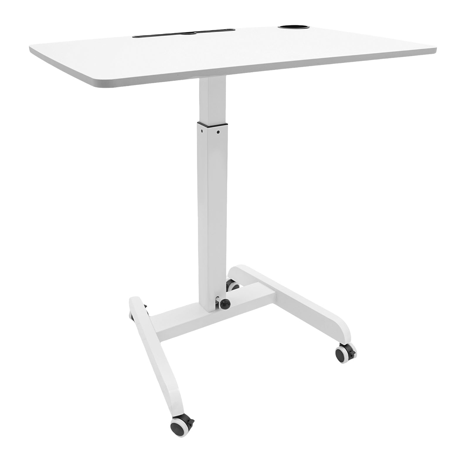 22Inch D 31 5Inch W 44 25Inch H Mobile Standing Desk Adjustable Height Standing Desk Lectern Portable with — view 5