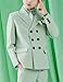 Boys Fashion Peak Lapel 2 Pieces Suits Formal Jacket Pants Set Double Breasted Summer Wedding Tuxedo Navy 4