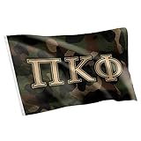Pi Kappa Phi Camo Letter Fraternity Flag Banner 3 feet x 5 feet Sign Decor Pi Kapp (Flag - Camo)