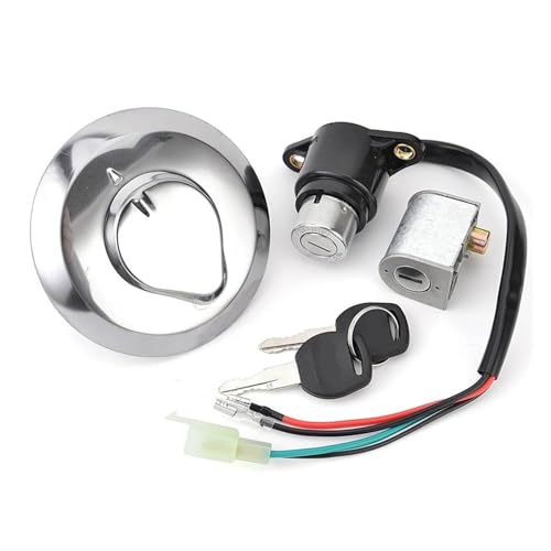 Kit cerradura interruptor encendido CM125 con llaves y tapón depósito combustible 1988 1989