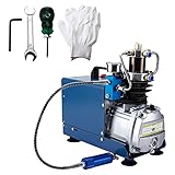 Artilife High-Pressure Air Compressor Pump 4500 PSI 30 MPa 300 Bar High Pressure System Electric 110v Compressors for Diving,instructions Included