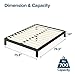 ZINUS Arnav Metal Platform Bed Frame, Wood Slat Support, No Box Spring Needed, Easy Assembly, Black, King