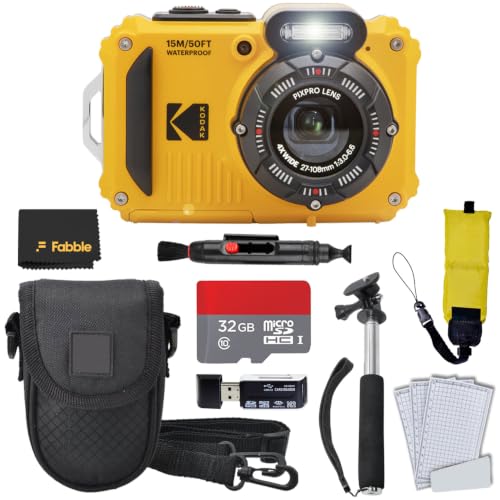 Amazon | Kodak PIXPRO WPZ2 頑丈な防水耐衝撃デジタルカメラ16MP 4倍
